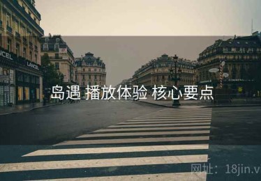 岛遇 播放体验 核心要点