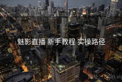 魅影直播 新手教程 实操路径