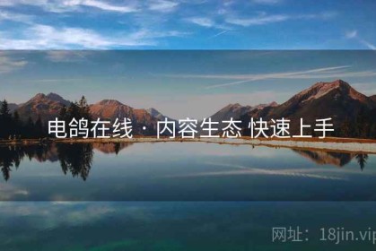 电鸽在线 · 内容生态 快速上手