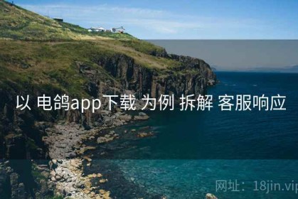以 电鸽app下载 为例 拆解 客服响应
