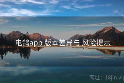 电鸽app 版本差异与 风险提示