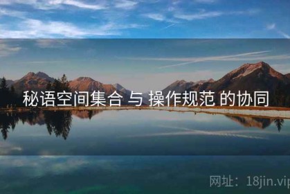 秘语空间集合 与 操作规范 的协同