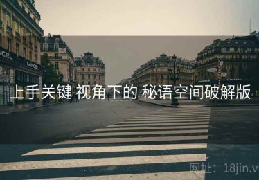 上手关键 视角下的 秘语空间破解版