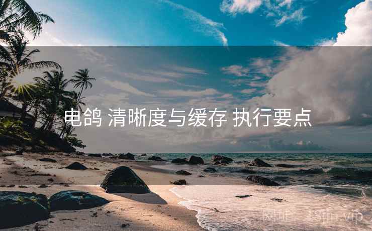 电鸽 清晰度与缓存 执行要点