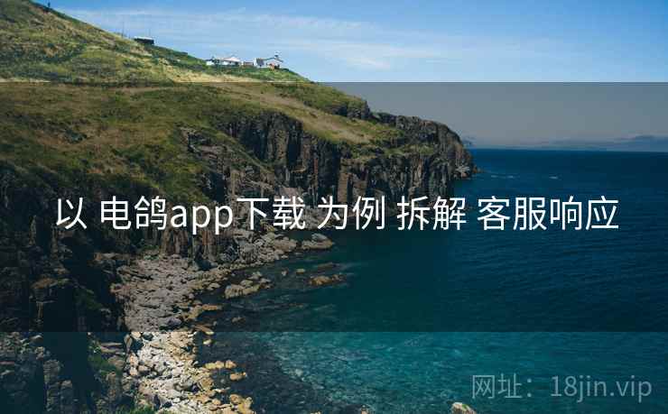 以 电鸽app下载 为例 拆解 客服响应