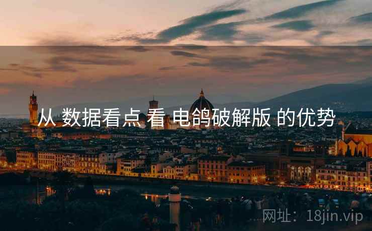 从 数据看点 看 电鸽破解版 的优势