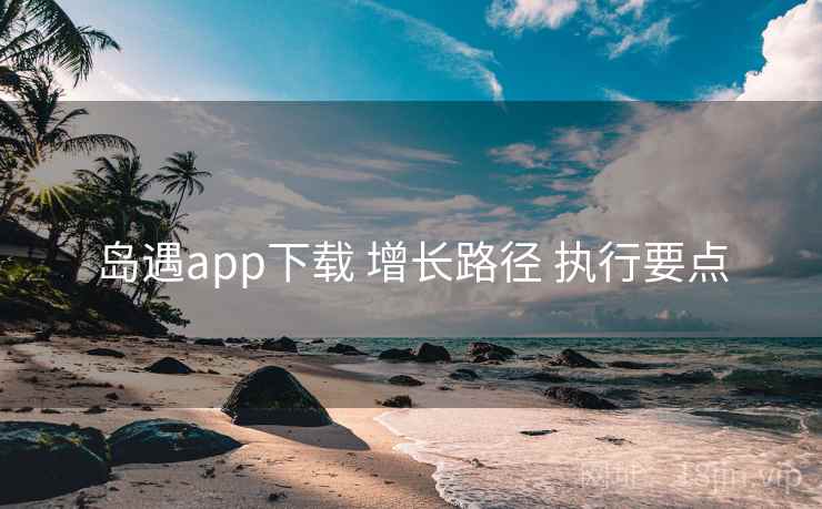 岛遇app下载 增长路径 执行要点